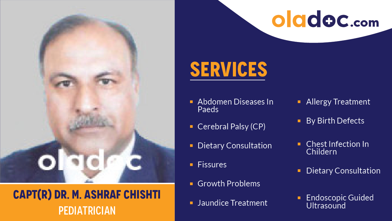Services provided by Dr.M. Ashraf Chishti
